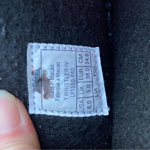 Sorel fleece insulated snow pink boots winter boots S Sz 6 - Picture 7 of 9